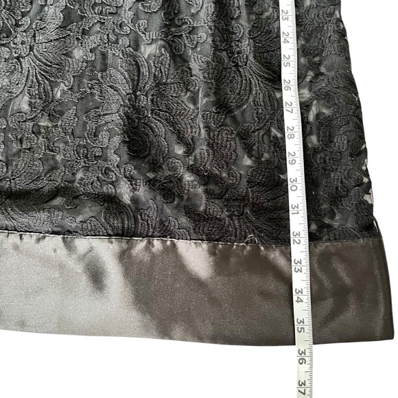 Laundry by Shelli Segal Black Lace Mini Dress - Picture 5 of 6